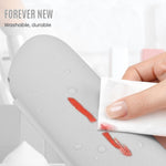 MAYCREATE Silicone Makeup Brush Holder, Travel Make Up Brushes Organizer with with Anti-Fall Out Zipper Closure, Large Khaki Cosmetic Brush Case for Daily, Work - Brushes Not Included