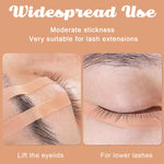 MAYCREATE 320pcs Eyelash Extension Tape False Eyelashes Adhesives Under Eye Lash Tape Breathable Non-woven Eyelid Lifting Micropore Medical Tape for Individual Eyelash Extensions