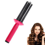 MAYCREATE Curly Hair Styler Tool for Hair Dryer, Rollers for Curling Hair, Curling Roll Comb for Curly Hair, Air Volume Curl Rolling Comb, Anti scalding Curly Hair Styling Tool for Hair Dryer