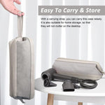 MAYCREATE Airwrap Nylon Travel Case for Dyson and Shark Flexstyle featuring 38x17x14cm storage | compact pouch with handstrap for organized travel
