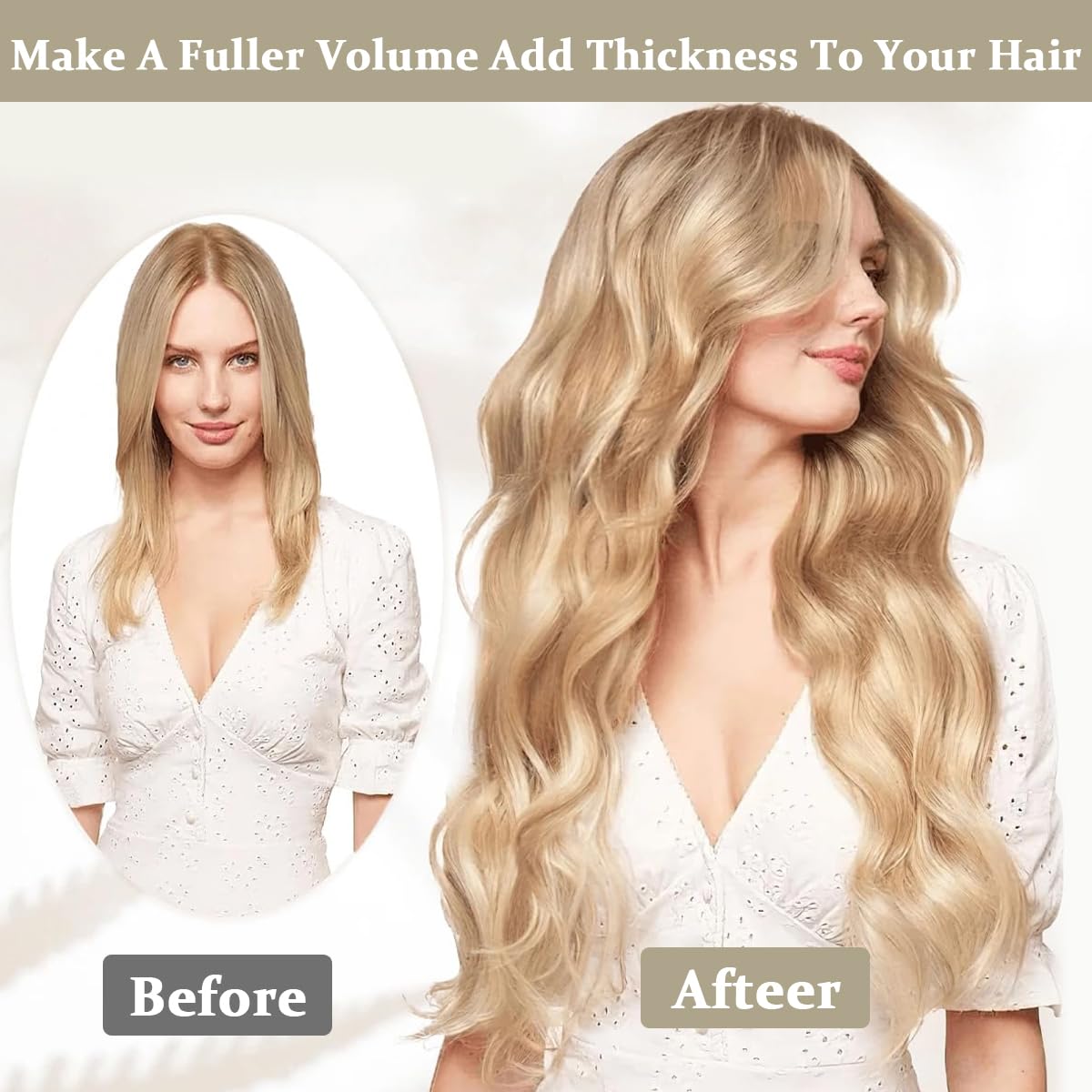 MAYCREATE 2Sets Satin Heatless Hair Curler, Hair Rollers for Heatless Curls with Hair Caps, Soft Curling Rod Headband for Long Hair Can Sleep in Overnight, DIY Hairstyling Tools, Gold