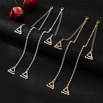 MAYCREATE Rhinestone Bra Straps for Festival and Bridal Wear featuring Adjustable 42–45 cm Chain