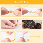 MAYCREATE 220 Pcs Hair Jewelry for Women