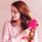 MAYCREATE Wig Brush Comb for Hair Extensions with No Tangle Loop Design 8.66 in | Gentle Scalp Care