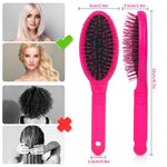 MAYCREATE Wig Brush Comb for Hair Extensions with No Tangle Loop Design 8.66 in | Gentle Scalp Care