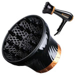 MAYCREATE Curly Hair Diffuser for Volumizing Curls with Clip-On Fit | Heat-Resistant PC Material