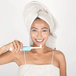 MAYCREATE Replacement Brush Heads for Oral B Electric Toothbrush featuring 16° Cross Action Bristles Pack of 8 | White Nylon