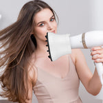 MAYCREATE Universal Hair Diffuser for Curly and Wavy Hair with Rotary Lock 1.37–3.15 in Nozzle | Heat-Resistant PC Material for Frizz-Free Drying