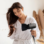 MAYCREATE Hair Dryer Sock Diffuser Cover for Travel and Home with Double Layer Nylon | Universal Elastic Fit to Reduce Frizz and Maintain Curls