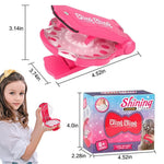 MAYCREATE Hair Gem Stapler for Quick Party Styling with 180 pcs Rhinestone Kit | Easy Hair Decor for Girls and Women