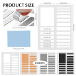 MAYCREATE Ring Size Adjuster for Loose Rings with 8 Sheets 144 Strips EVA Foam | Reusable Fit Solution