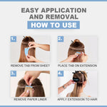 MAYCREATE Wig Tape for Lace Front Wigs and Toupees featuring Double Sided Clear Adhesion | Traceless Ultra Slim Waterproof Hold