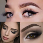 MAYCREATE 1 Pair Self Adhesive Eyelashes, Reusable Adhesive Eyelashes, 3D Mink False Lashes Stable and Easy to Put On, Natural Look and Waterproof Fake Eyelashes for Women, No Glue, Style A