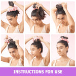 MAYCREATE Heatless Hair Curler for Overnight Curls with Satin Material | No Heat Damage for Women