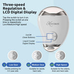 MAYCREATE USB Baby Nail Trimmer with LED Light 2 in 1 Cordless Nail Clipper with Nail Filer Dual Head Rechargeable Nail Clipper and Nail Filer with 3 Speeds Safe Electric Nail Clipper for Kids Adults