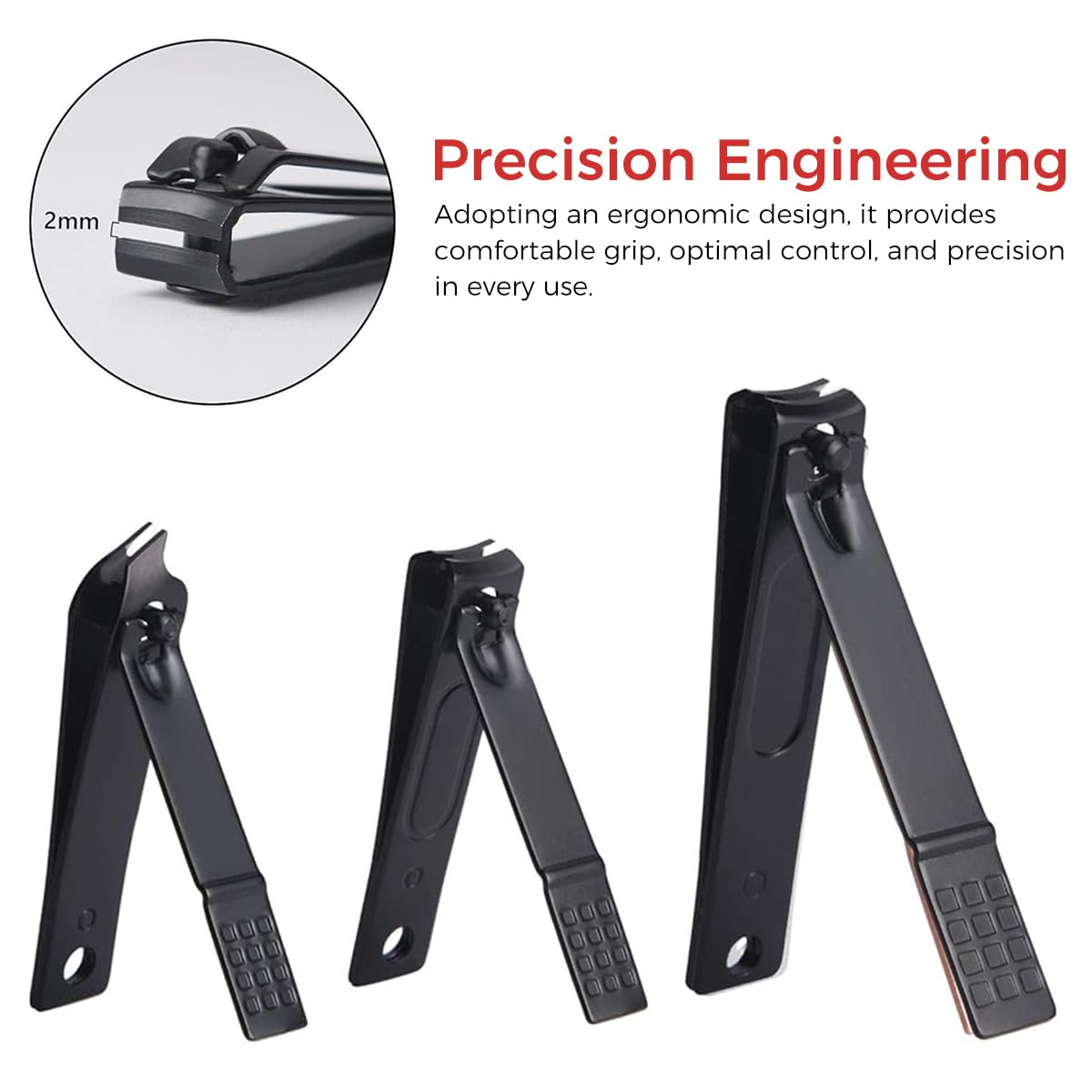 MAYCREATE Manicure Pedicure Kit with 36pcs Stainless Steel Tools for Women and Men | Grooming Set with Storage Case