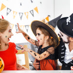 MAYCREATE Halloween Temporary Tattoos for Kids with 30 Sheets Waterproof Design | Fun Party Favors