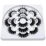 MAYCREATE False Eyelashes for Party Look featuring Knot Free Lash Band and Soft Faux Fiber 15–18mm