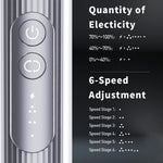 MAYCREATE Nail Drill Machine for Acrylic and Gel Nails with 12 Bits 6 Speeds USB Rechargeable