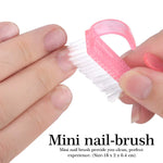 MAYCREATE Nail Filer and Buffer Set Professional Double Sided Emery Nail Buffer Strips Manicure Tools Kit, 100/180 Grit Nail Art Care Buffer Block for Home Salons Use