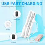 MAYCREATE Baby Hair Trimmer with Auto Hair Suction and Waterproof Design | USB Rechargeable Clippers for Kids