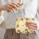 MAYCREATE 3pcs Small Pouches for Women, Mini Cosmetic Makeup Pouch for Girls, Stylish Prints Lipstick Coin Pouch, Squeeze Open Jewelry Storage Bag Hair Accessories Organizer