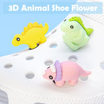MAYCREATE Shoe Charms 10PCS for Clogs and Sneakers with 3D PVC Animal Designs | Kids Gift