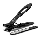 MAYCREATE Nail Clipper for Thick Nails with Anti Splash Design and Rubberized Handle | Stainless Steel Trimmer for Adults