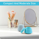 MAYCREATE Silicone Travel Jars for Toiletries featuring Twist Off Lids and 4pcs 30ml Set | BPA Free Containers