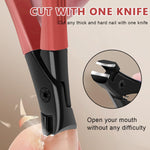 MAYCREATE Thick Nail Clipper for Tough Nails with 9×5.3 cm Long Handle and Anti‑Splash Design | Stainless Steel Cutter for Adults and Seniors