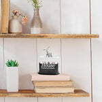 MAYCREATE Cotton Swab Holder for Desk or Bathroom with 2 Compartments and Lid | White PP Storage Box 5.7 x 5 x 3.2 in