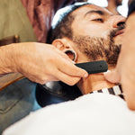 MAYCREATE Barber Straight Razor for Men with Folding Wooden Handle and Stainless Steel Blade | Precision Shaving and Beard Shaping Tool