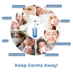 MAYCREATE 500Ml Neti Pot - Nose Wash System - Nose Cleaner With Sinus Nasal Pressure - Doctor Suggestion Product - Sinus Rinse For Adults Children Nose Care.