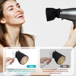 MAYCREATE Hair Dryer Sock Diffuser Cover for Travel and Home with Double Layer Nylon | Universal Elastic Fit to Reduce Frizz and Maintain Curls