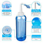 MAYCREATE 500Ml Neti Pot - Nose Wash System - Nose Cleaner With Sinus Nasal Pressure - Doctor Suggestion Product - Sinus Rinse For Adults Children Nose Care.