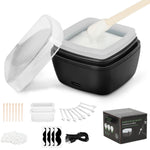 MAYCREATE® Men's Nose Wax Removal Painless Hair Removal for Nose and Ears - Portable Melt Machine for Home Travel Use