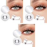 MAYCREATE Magnetic Eyelashes for Natural Look with Applicator Kit | Reusable 1 Pair 3 PCS