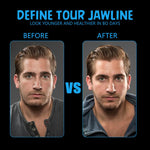 MAYCREATE 6Pcs Jaw Exerciser for Men Women, 40/50/60lbs Resistance, Safe Silicone Jaw Line Exerciser, Enhances Facial Muscles & Sculpts Jawline, Includes Storage Case