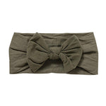 MAYCREATE 6 piece Baby Nylon Headbands,Turban Knotted Girls Hairband Super Soft and Stretchy Hair Wrap for Newborn Toddle Childrens Girls 123456 year old