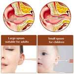 MAYCREATE 7pcs LED Ear Wax Pickers Stainless Steel Earpick Wax Remover Curette Ear Pick Cleaner Ear Cleaner Spoon Care Ear Clean Tool