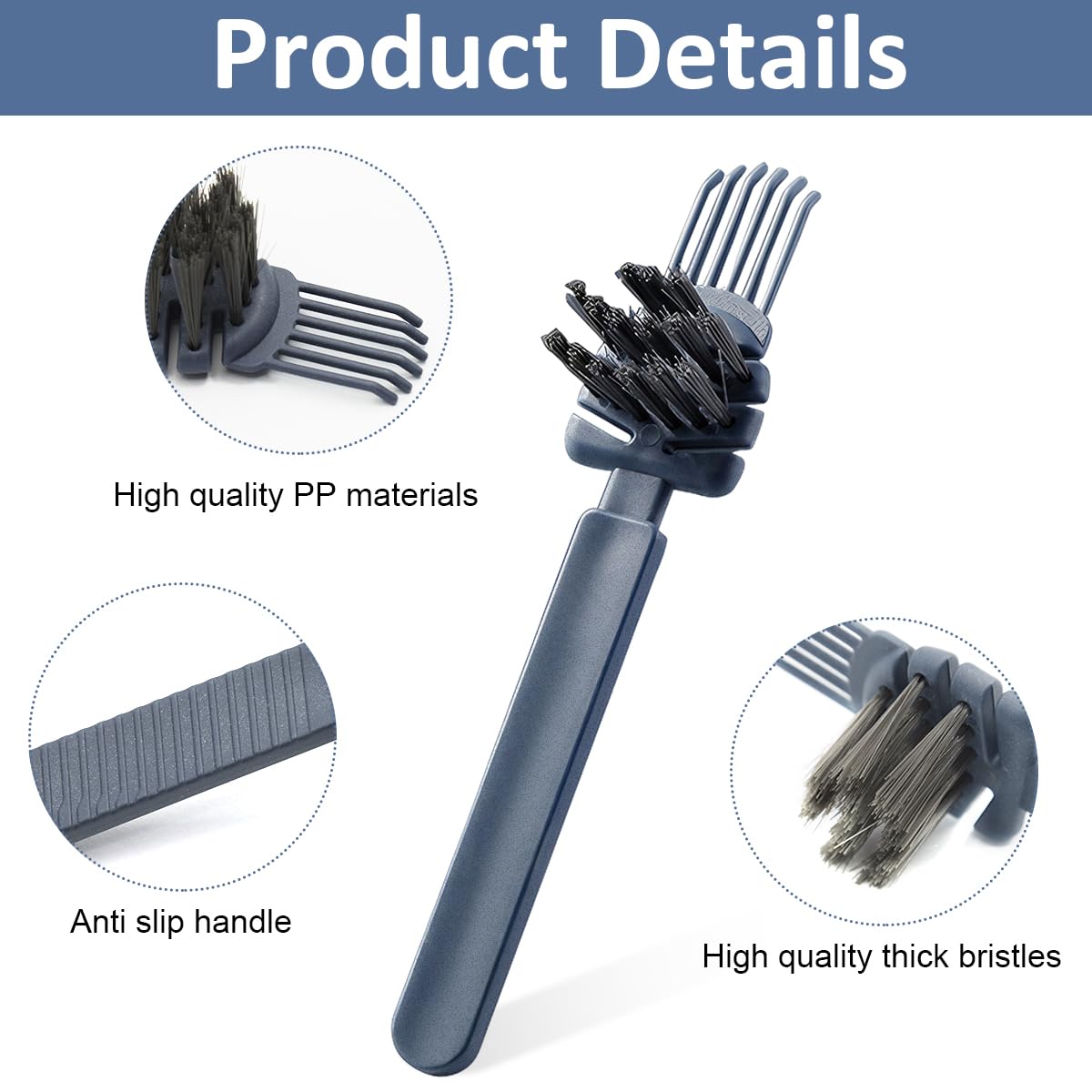 MAYCREATE Hair Brush Cleaner, Hair Comb Cleaner Brush, Hair Brush Cleaning Tool, Hair Detangling Rake Brush Tangled Hair Remover Tool for Removing Hair Dust, Home and Salon Use