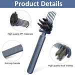 MAYCREATE Hair Brush Cleaner, Hair Comb Cleaner Brush, Hair Brush Cleaning Tool, Hair Detangling Rake Brush Tangled Hair Remover Tool for Removing Hair Dust, Home and Salon Use