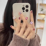 MAYCREATE 3D Nail Charms Set for Ocean Theme Designs with Metal Alloy Pearls | 2PCS