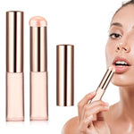 MAYCREATE 2pcs Silicone Lip Applicator Silicone Lip Brush Lip Balm Lipstick Applicator with Dustproof Cap for Lipstick, Lip Gloss, Lip Tint, Lip Mask, Concealer Applicator - Pink