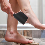 MAYCREATE Foot Scrubber for Dead Skin Removal with Dual Grit U Shape Design | Pink Pedicure Tool