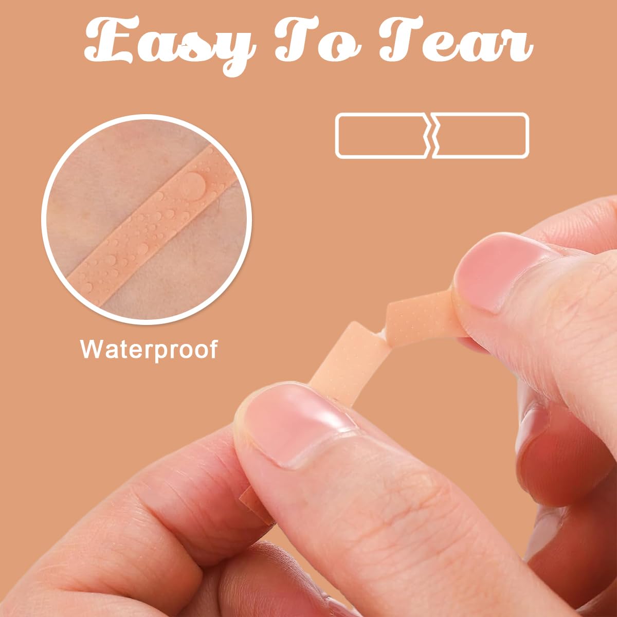 MAYCREATE 320pcs Eyelash Extension Tape False Eyelashes Adhesives Under Eye Lash Tape Breathable Non-woven Eyelid Lifting Micropore Medical Tape for Individual Eyelash Extensions