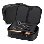 MAYCREATE Hair Trimmer Storage Case for Travel and Barber Tools with Handle and Zipper | 11.4×8.26×3.14 in PU Organizer