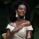 MAYCREATE Henna Tattoo Stencil Stickers for Hands and Body featuring 14 Sheets | Skin Safe for Women and Girls