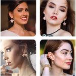 MAYCREATE Metal 31Pcs Diy Jewelry Making Pendent Kit Assorted Lovely Enamel Charms Pendents Gold Plated Diy Charm Necklace Bracelets Pendent Kit Bracelet Jewelry Making