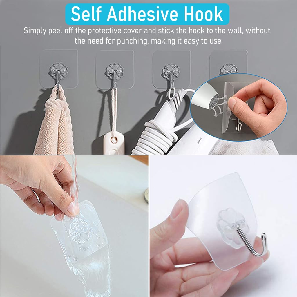 MAYCREATE Anti-Fog Shaving Mirror for Bathroom with 6.81in HD Acrylic Surface | Wall Hanging and Handheld Use